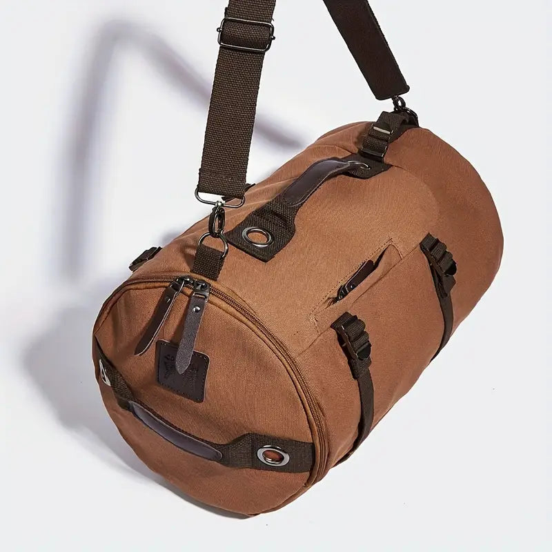 mens canvas rucksack backpack