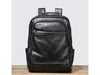 Classic Cowhide Leather Laptop Backpack