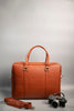 Genuine Brown Leather Laptop Office Bag