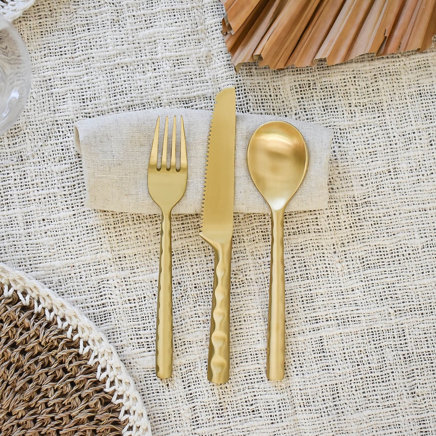 Cutlery Set made of brass