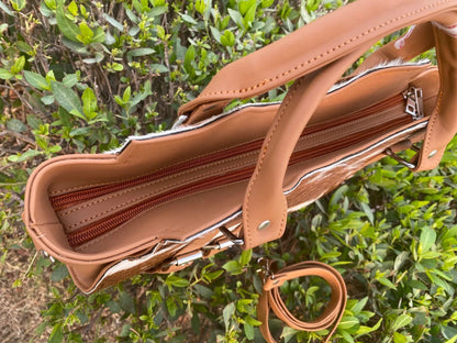 New style women cowhide shoulder bag