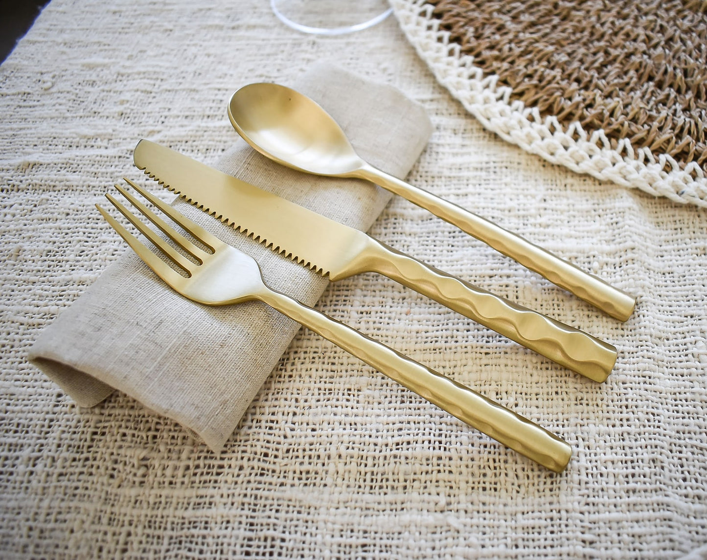 Cutlery Set made of brass