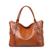 Women Leather Large Tote Bag Office