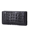 Men’s Genuine Crocodile Long Leather Wallet