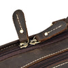 Men’s vintage crazy horse leather business briefcase