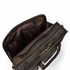 Men’s vintage crazy horse leather business briefcase