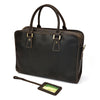 Men’s vintage crazy horse leather business briefcase