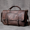 Vintage Genuine Leather Men’s Messenger Bag Crossbody