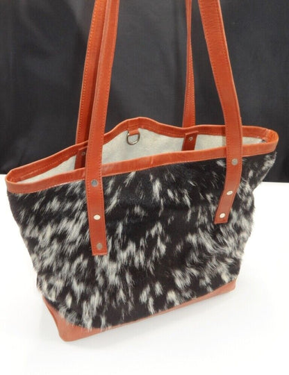 Genuine Cowhide Tote Bag