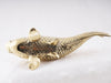 Brass Fish Statue Living Room Table Decor