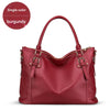 Women Leather Large Tote Bag Office