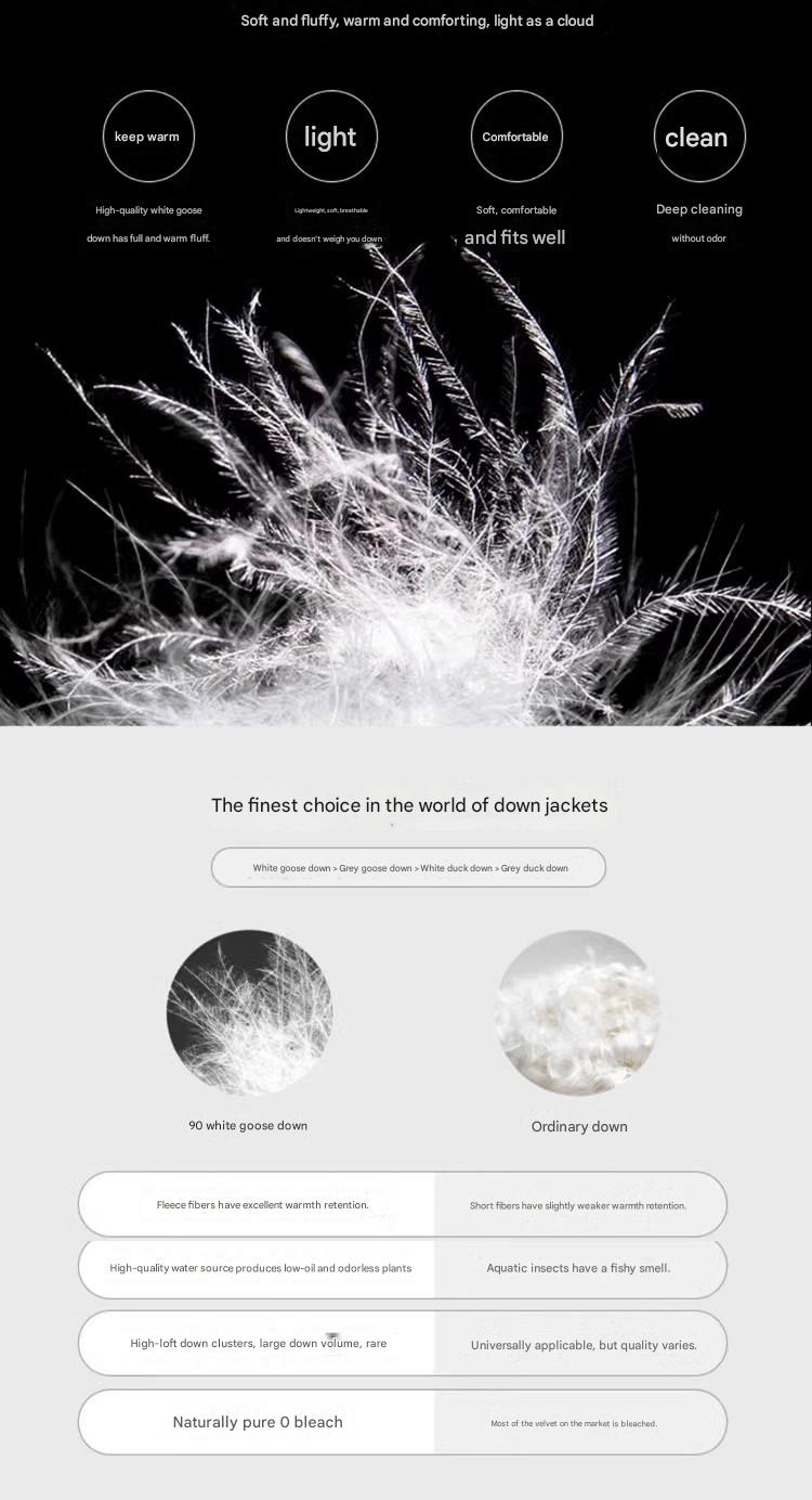 Women shearling collar oil-waxed down leather jacket