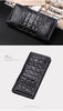 Men’s Genuine Crocodile Long Leather Wallet