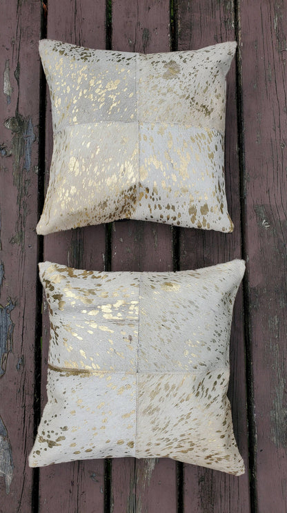 Stunning cowhide pillows Canada