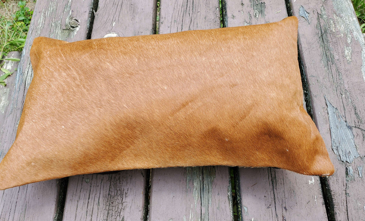 Brown Cowhide Pillow Cushions Canada