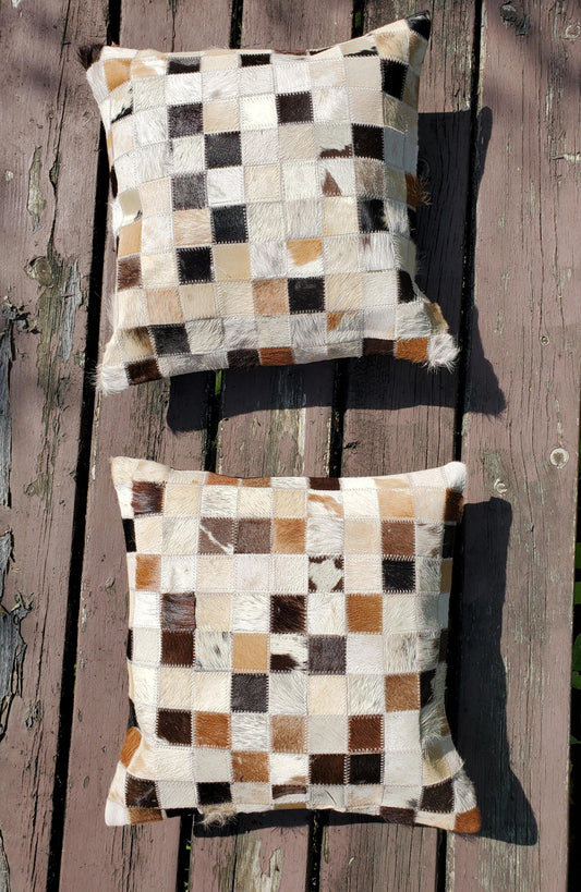 These cowhide pillow covers are made with high-quality material, very soft, craftsmanship is every bit great and brings the vibrancy to the room