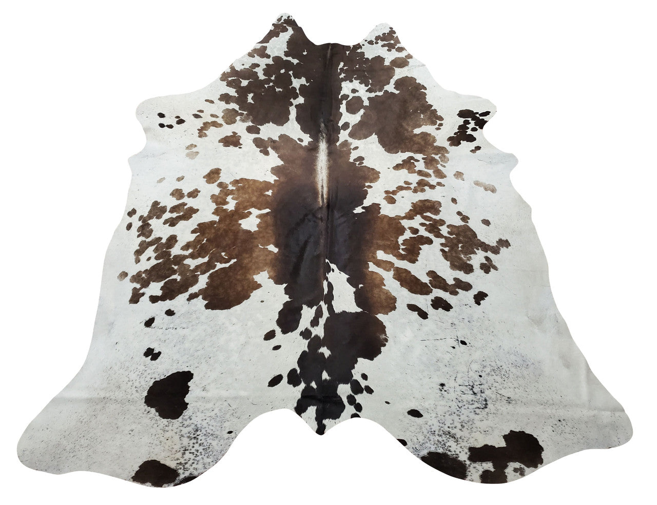 You can keep things simple and chic with our natural speckled or salt pepper cowhide rug features an exotic tricolor pattern. 