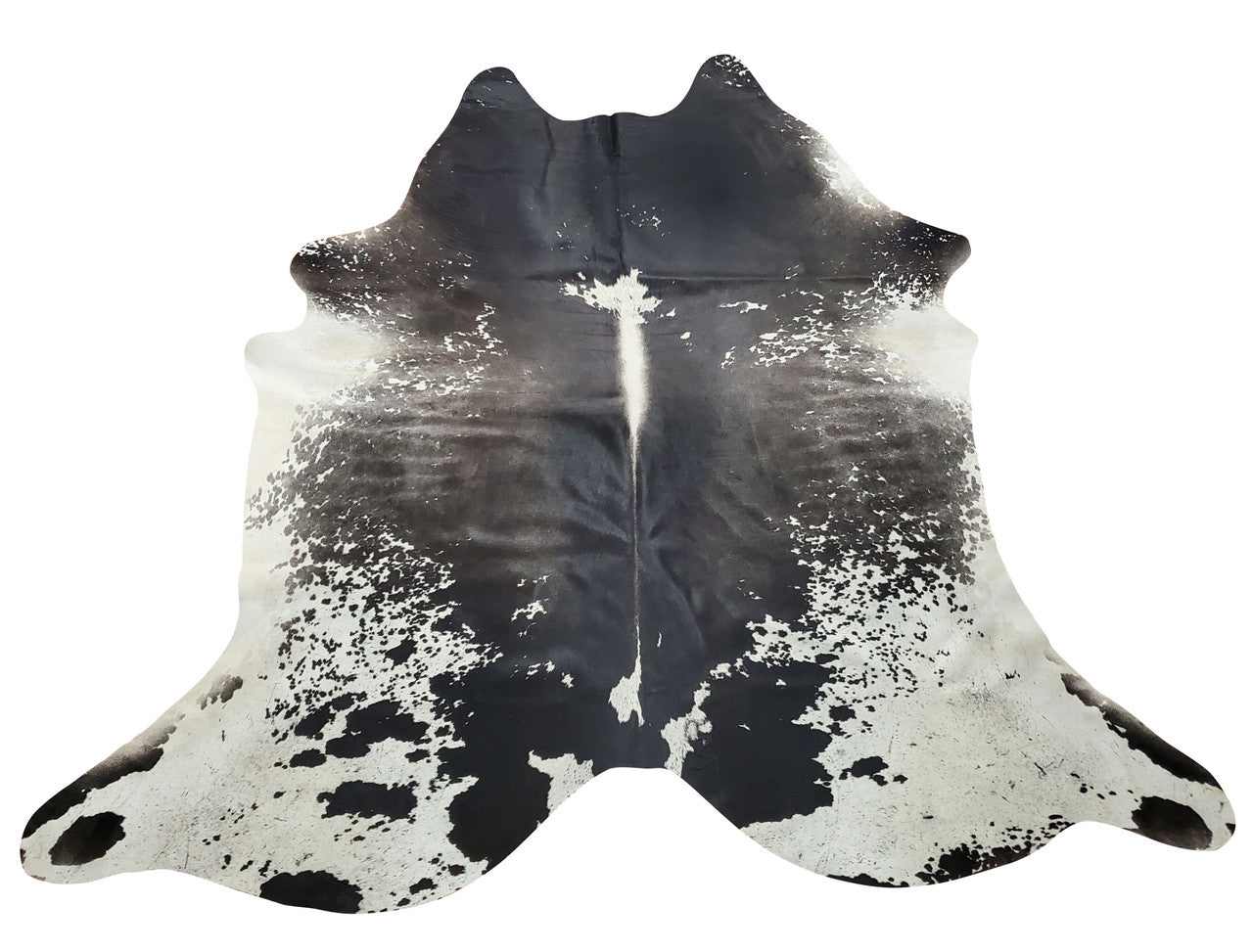All of these grey Brazilian cowhide rug are hundred percent natural, we make sure each cow skin is hand-picked and carefully inspected. 