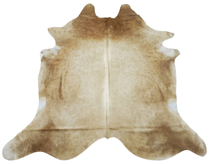 The quality of cowhide rug is very impressive and the mix of beige and brown is truly using which makes space so much nicer and calm.  