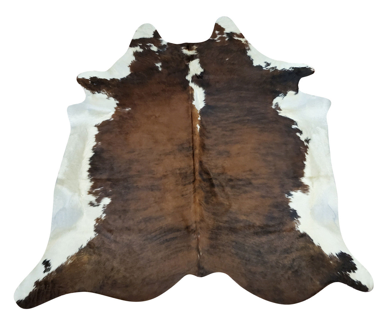 A genuine Hereford cowhide rug bring south western touch to your boutique, cowhides are great for high traffic area and are not tacky like other runners