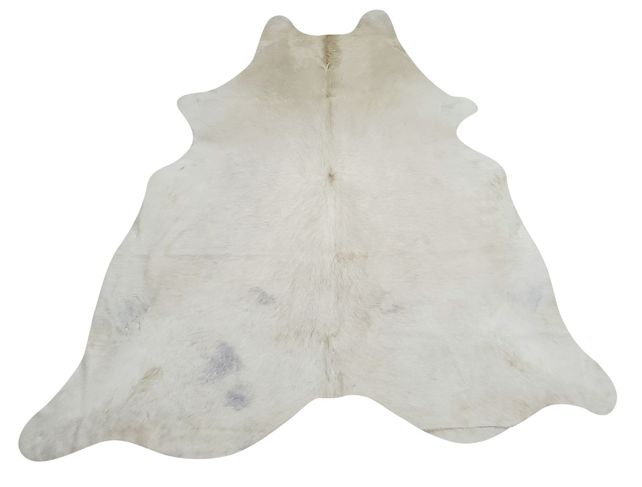 Light Cowhide Rug Brazilian 85 X 75 Inches