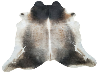 A dark cowhide rug that you will fall in love mix with rustic decor is perfect for your space, handpicked for exotic pattern, natural and real.
