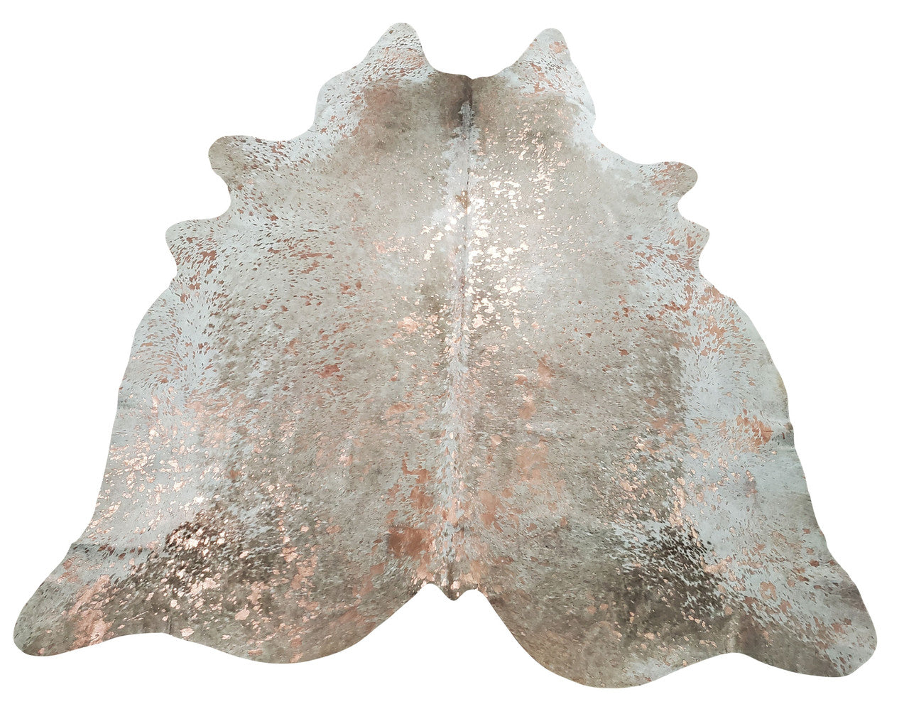 This metallic cowhide rug is absolutely lovely ! It is warm, soft, excellent quality and looks great in any home. 