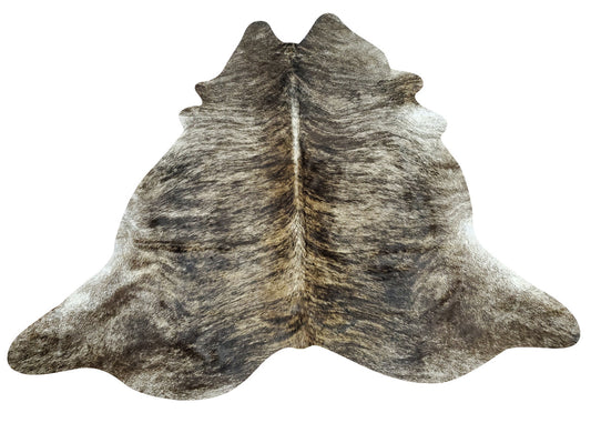 Smoky brindle grey white cowhide rug perfect with Leather couch, influenced by natural and real patterns, very soft, smooth hair on cowhide rugs