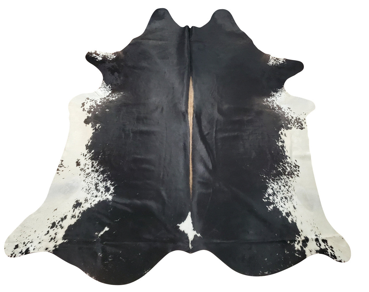 Brazilian black white cowhide rugs can be a functional and decorative addition to any living room, comes in endless solid and salt pepper patterns.