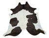 The brown white cowhide rugs are made up of real cow hair which go through a tanning process and brought to you with top-notch quality. 