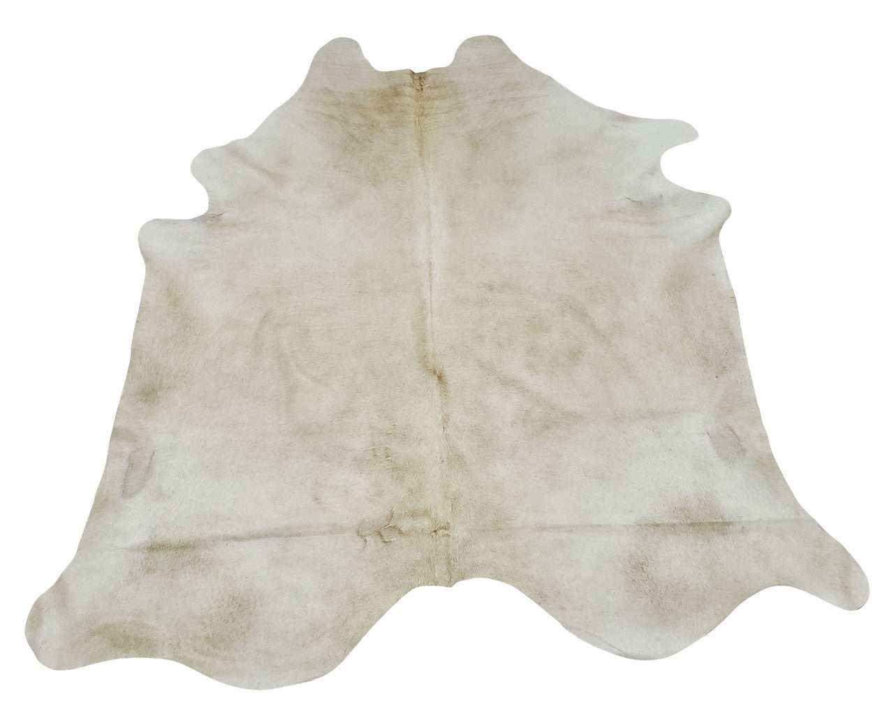 My beloved cowhide rug is absolutely beautiful. It makes my bedroom look stunning with beautiful shades of beige color.
