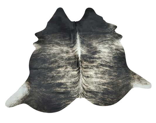 You can mix brindle cowhide rugs with on top of other rugs, natural grey gives modern touch to your living room
