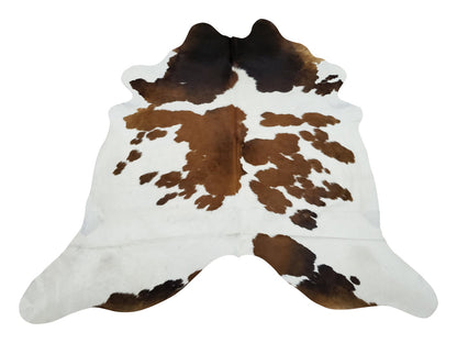 Large Tricolor Cow Hide Rug