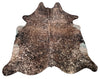 These dark metallic cowhide rugs Canada are very cozy and soft, Brazilian craftsmen are specialist in chromium tanned.
