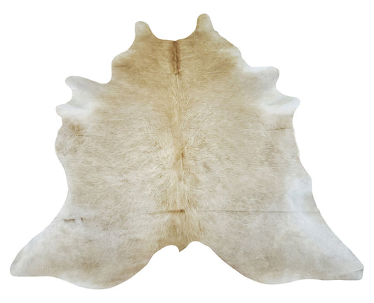 A lovely natural design and a charming neutral look, this cowhide rug is a dazzling and timeless addition to any space in your home.
