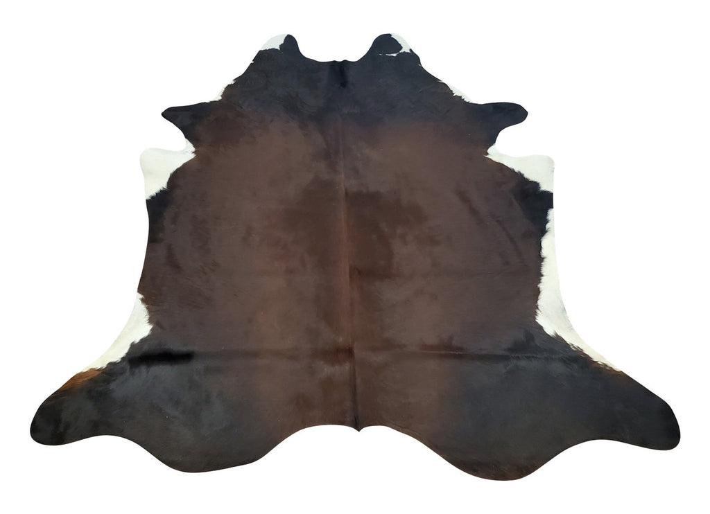 Dark brown black cowhide rugs, as beautiful as the photo, with excellent quality and good customer service. 