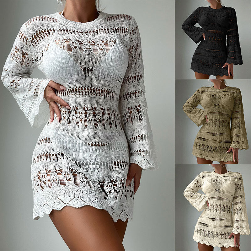 Summer Dresses For Women Crochet Beach Cover Up