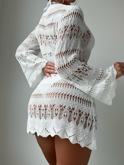 Summer Dresses For Women Crochet Beach Cover Up