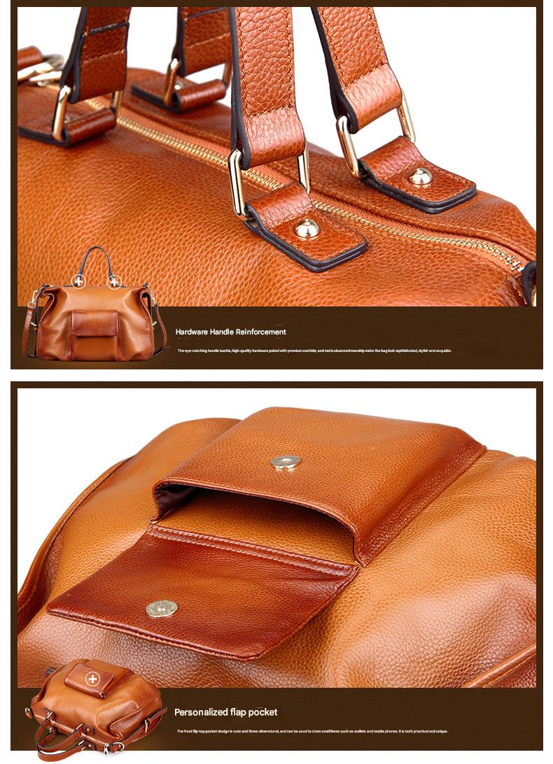 Women Genuine Leather Shoulder Bag for Office & Work