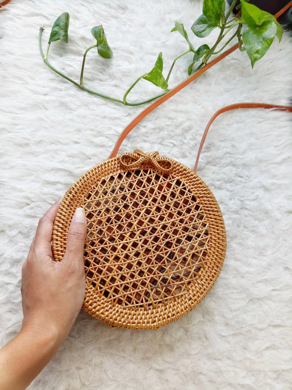 Rattan Vintage Bag Made In Bali 