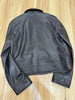 Genuine leather workwear jacket