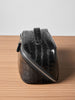 Leather Travel Toiletry Bag in Embossed Cowhide