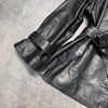 Women’s Loose Fit Genuine Leather Jacket Coat