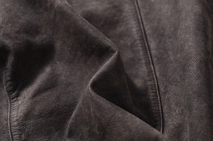 Washed Vintage Men’s Genuine Leather Jacket