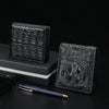 Men’s Crocodile Bone Leather Wallet Bifold