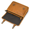 Retro crazy horse leather men briefcase