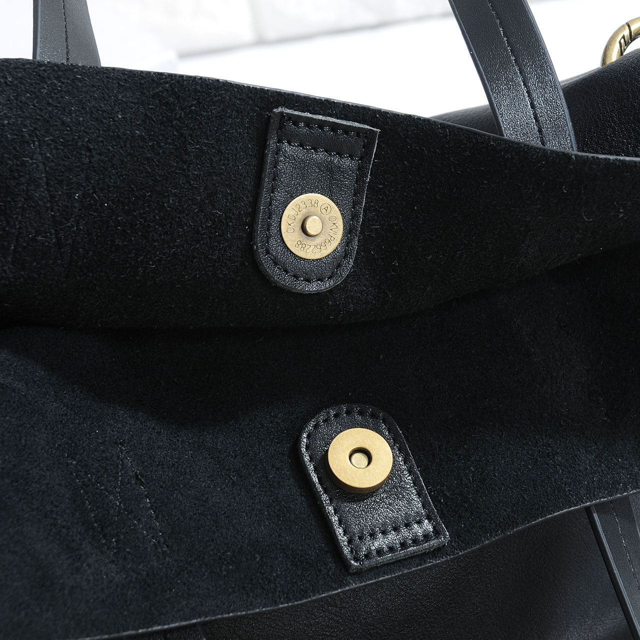 Women Genuine Leather Bucket Shoulder Tote Bag