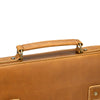 Retro crazy horse leather men briefcase