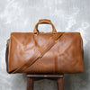 Large leather Men Duffle Bags