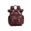 Tanned Leather Backpack for Work and Travel